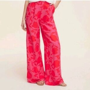 NWT Kate Spade x Target Linen Rose Floral Pants